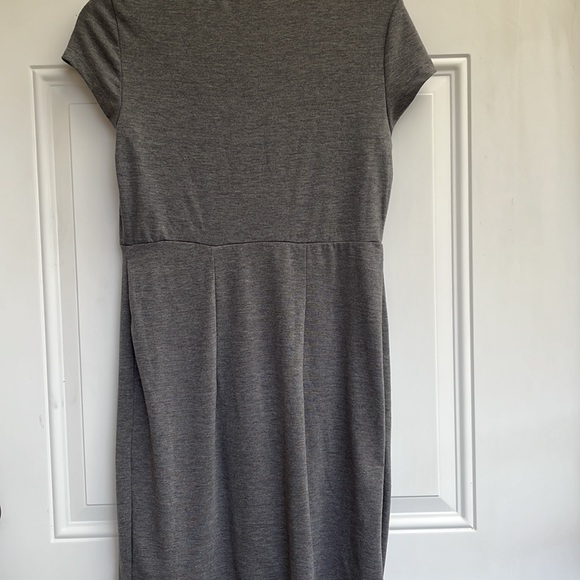 Speechless Gray Short Sleeve Dress Size M - Picture 3 of 7